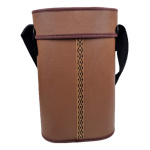 Set matero bolso de cuero con mate bombilla yerbero y azucarero 409a - Imagen 3