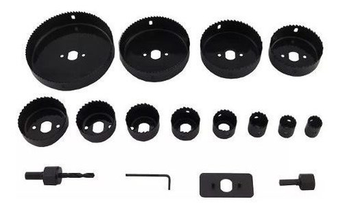 Set Mechas Sierra Copa 16 Piezas Para Madera - Imagen 2