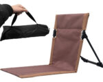 Silla plegable con respaldo y bolso para camping Yz1 - Image 9