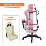Sillon Silla Gamer De Escritorio Para Oficina Regulable - Imagen 13