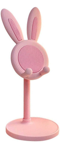 Soporte Apoya Celular O Tablet De Mesa Orejas Conejo El374 - Imagen 1