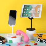 Soporte Apoya Celular O Tablet De Mesa Orejas Conejo El374 - Imagen 6