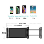 Soporte Base 2 En 1 Escritorio Pared Tablet Celular Videos – vista lateral