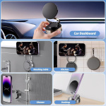 Soporte de celular para tablero auto magnético de metal Zj-q43 - Image 3