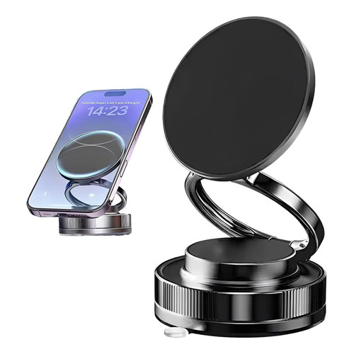 Soporte de celular para tablero auto magnético de metal Zj-q43