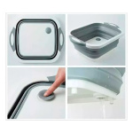 Tabla De Picar Plegable Y Escurridor De Cocina 505318-1 - Image 4