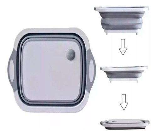 Tabla De Picar Plegable Y Escurridor De Cocina 505318-1 - Image 8