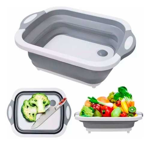 Tabla De Picar Plegable Y Escurridor De Cocina 505318-1 - Image 1