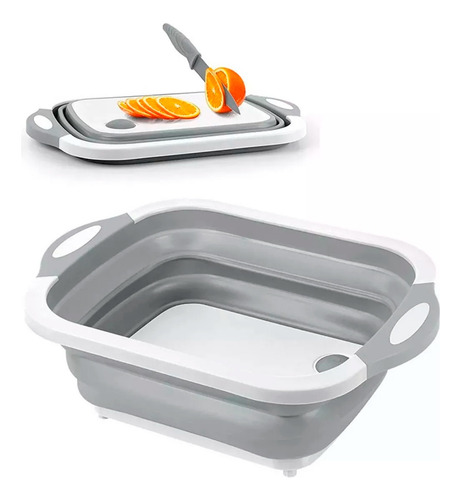 Tabla De Picar Plegable Y Escurridor De Cocina 505318-1 - Image 6