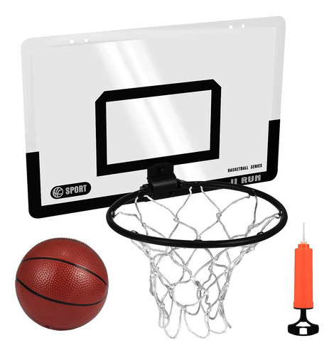 Tablero_Basquet_Para_Colgar__Aro_Con_Red__Pelota_22030__D_954465-MLA71522430498_092023-O.jpg Tablero Basquet Para Colgar + Aro Con Red + Pelota 22030 - Image 1