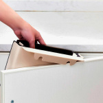 Tacho De Basura Practico Colgante Puerta Plegable Basurero - Imagen 9