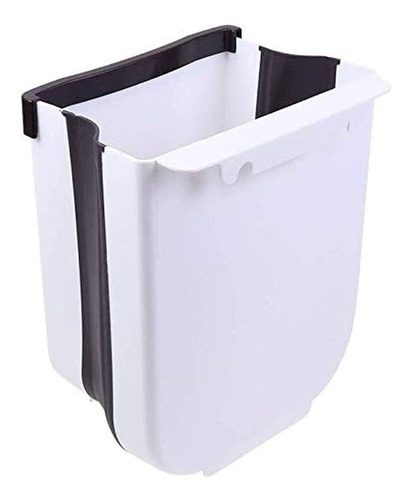 Tacho De Basura Practico Colgante Puerta Plegable Basurero - Imagen 1