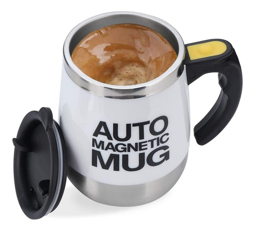 Taza Batidora Termica Automática Magnetica Recargable Cafe - Imagen 11