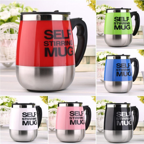 Taza Batidora Termica Automática Magnetica Recargable Cafe - Imagen 14