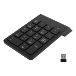Teclado numérico mini con receptor USB 18 teclas con números 9106 – zoom detalle