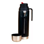 Termo acero inoxidable 1000 ml con funda y manija bombilla Bc0185 - Image 5