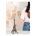 Torre Eiffel 32 cm adorno de metal souvenir Francia París - Image 3