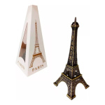 Torre Eiffel 32 cm adorno de metal souvenir Francia París - Image 5