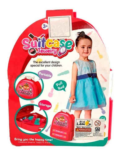 Valija De Juguetes Accesorios Infantil Niñas 10 Piezas 21231 - Imagen 3