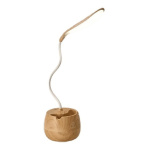 Velador Led Simil Madera Recargable Touch Escritorio 8652 – zoom detalle