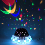 Velador proyector rotativo usb con música - Ovni – accesorios incluidos