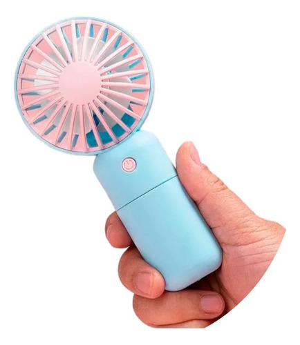 Ventilador Mini Portatil Recargable Por Usb Con Base Ss-2 - Image 8