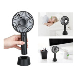 Ventilador Mini Portatil Recargable Por Usb Con Base Ss-2 - Image 10