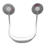 Ventilador Portatil De Cuello Recargable Usb Con Luz Led - Image 12