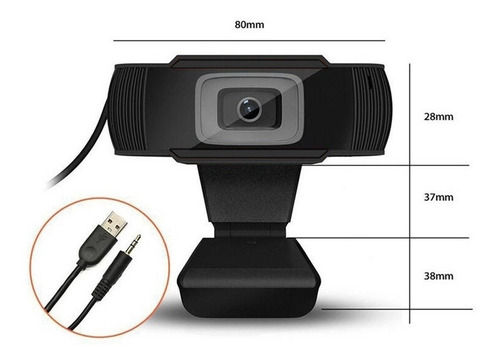 Webcam Camara Web Microfono Incorporado Windows Zoom - Imagen 3