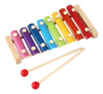 Xilofon Madera Infantil 8 Notas Juguete Musical Dinosaurio
