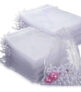 100 bolsitas de organza con cordón 7x9 cm souvenirs (91364)