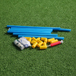 Arco de fútbol con red pelota e inflador 25245 - Imagen 3