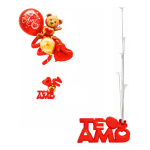 Base soporte para globos te amo rojo Zle0201 - Imagen 2