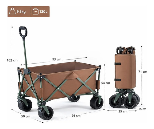 Carrito plegable multiuso portátil Car1 - Image 5