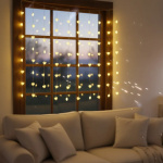 Cortina de luces LED en forma de corazones Ln253 - Image 2