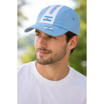 Gorra bordada de Argentina celeste moderna Zle2301 – detalle del producto