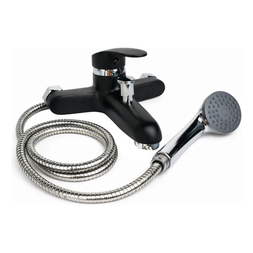 Grifería ducha monocomando doble manguera flexible