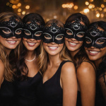 Antifaz X12 Mascaras Carnaval Venecia Cotillon Fiestas 90514 - Image 2