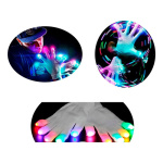 Pack X4 Guantes Con Luces Luminosos Cotillon Fiestas Yjo497 - Imagen 10