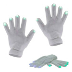 Pack X4 Guantes Con Luces Luminosos Cotillon Fiestas Yjo497 - Imagen 11