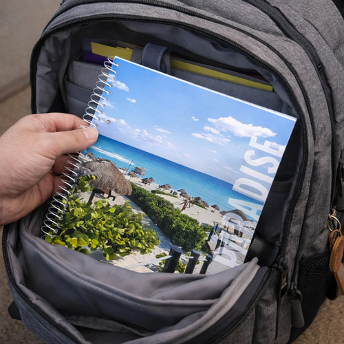 Pack X 10 cuadernos de paisajes hojas cuadriculadas Asa7 - Image 13