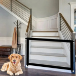 Puerta de seguridad de escalera para bebes y mascotas Ea-710 - Image 5