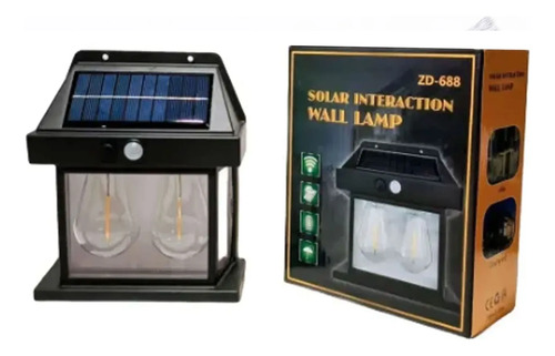 Reflector Led Solar Exterior Recargable 2w Modelo Zd-688 - Imagen 6