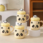 Taza de cerámica con diseño panda Aa1423 - Imagen 2