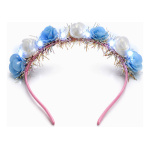 Vincha de Argentina con flores y luces LED Cv6501 – imagen adicional