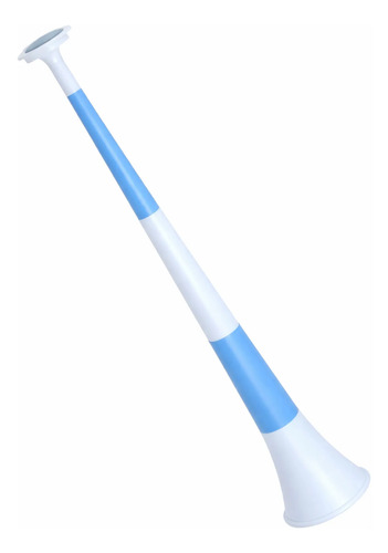 Corneta vuvuzela celeste y blanca Argentina 1880