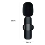 2 Microfonos Corbateros Celular Lightning Inalambricos K9-ip - Imagen 3