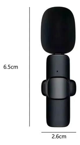 2 Microfonos Corbateros Celular Lightning Inalambricos K9-ip - Imagen 3