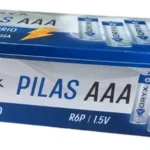 60 pilas AAA 1.5v Zinc R03