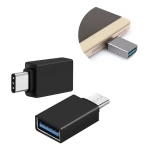 Adaptador Otg Usb Hembra A Usb Tipo C Macho Carga Y Datos - Imagen 9